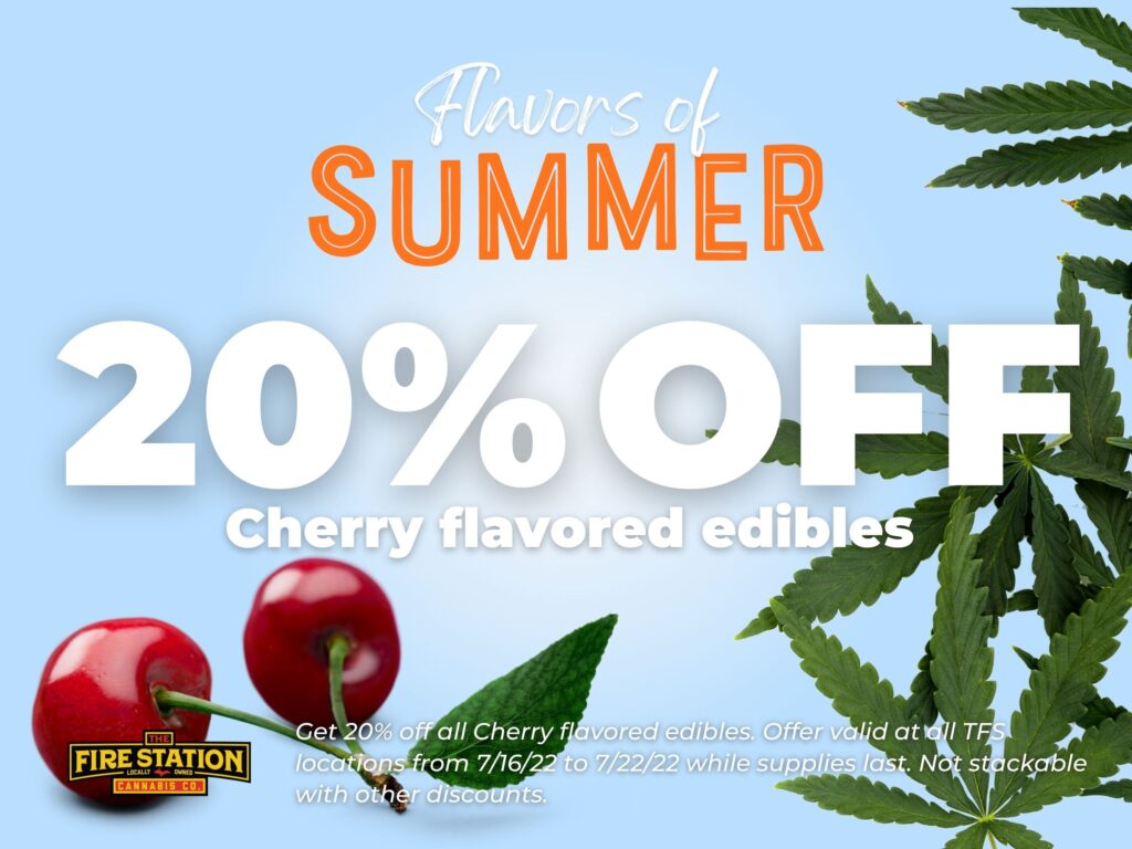 The Fire Station Flavors of Summer Sale: Cherry Edibles
