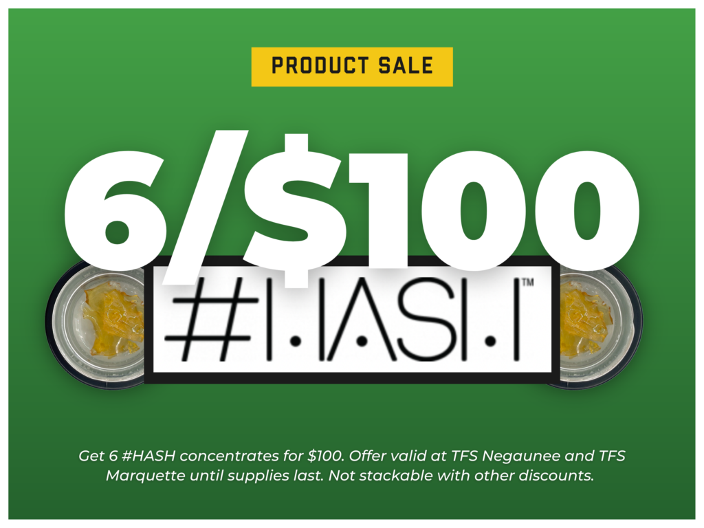 Product Sale: 6/$100 #HASH Concentrates