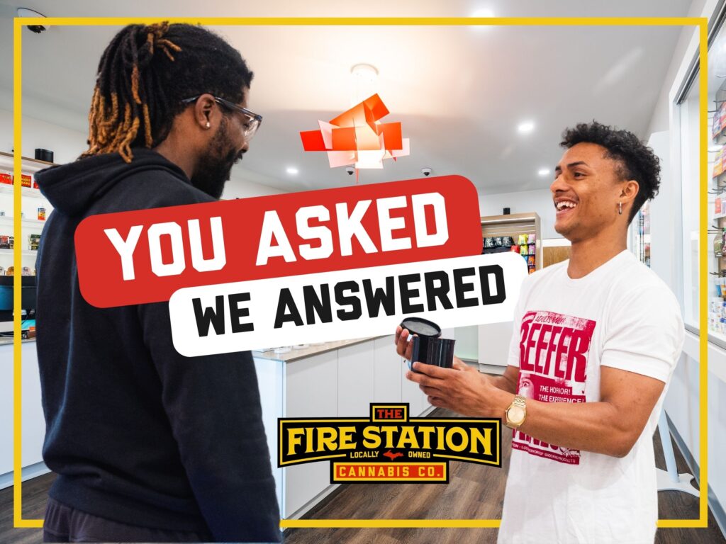 The Fire Station Answers 10 Common Cannabis Questions