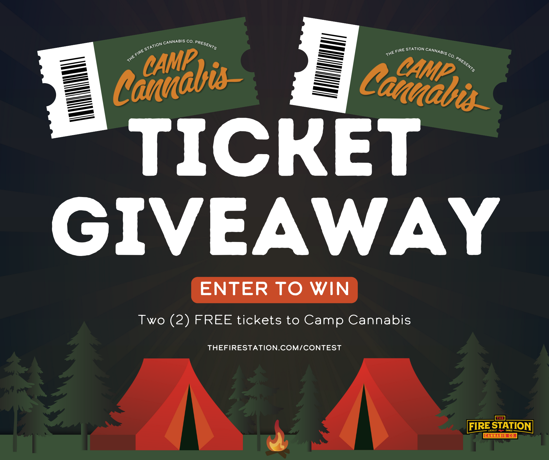 The Fire Station Cannabis Company Presents Camp Cannabis, Ticket Giveaway