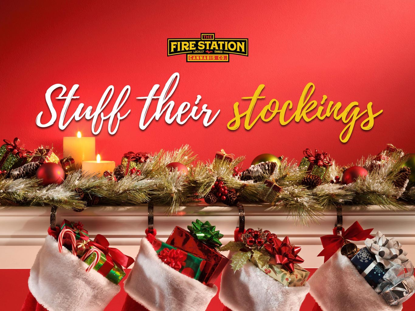 Stocking stuffer ideas at The Fire Station Cannabis Co., a Michigan-based cannabis dispensary