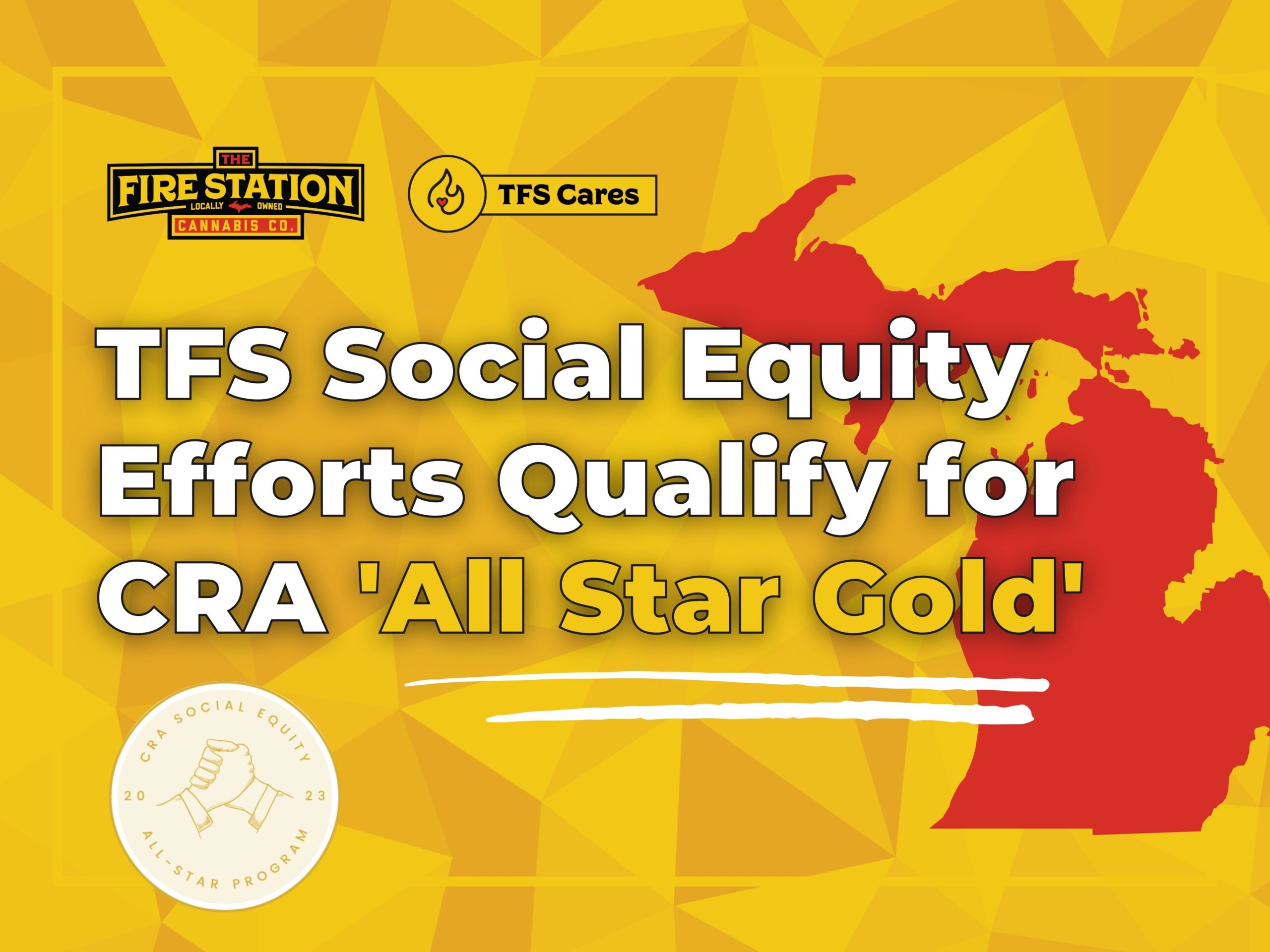 The Fire Station Cannabis Co. Qualifies for State Social Equity All-Star Program’s ‘Gold Status’