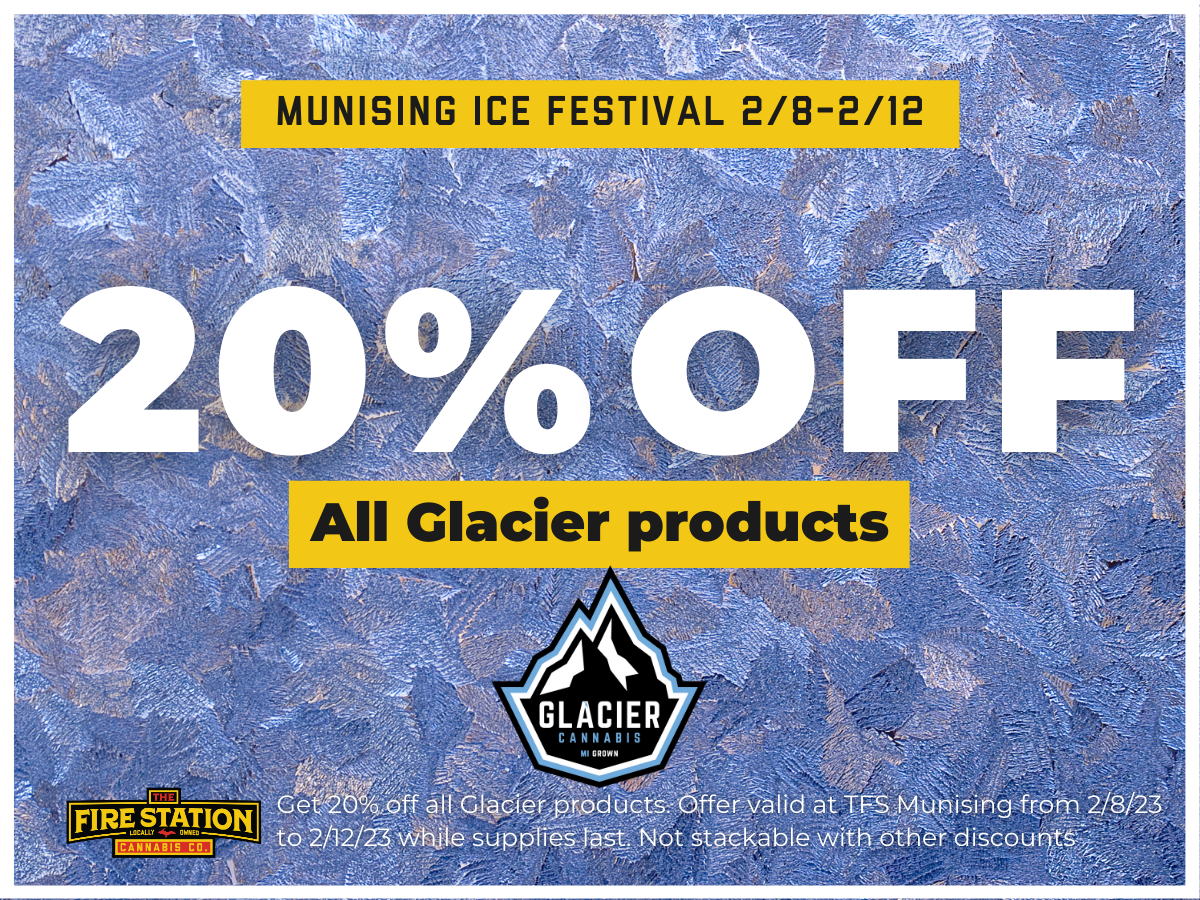 Get 20% off all Glacier products at TFS MUN