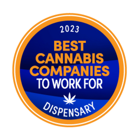 Best Cannabis Company to Work For (dispensary) badge
