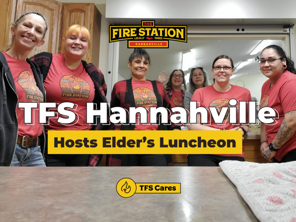 The Fire Station Cannabis Company in Hannahville, Michigan Hosted a Elder's Luncheon on Spread Goodness Day 2023.