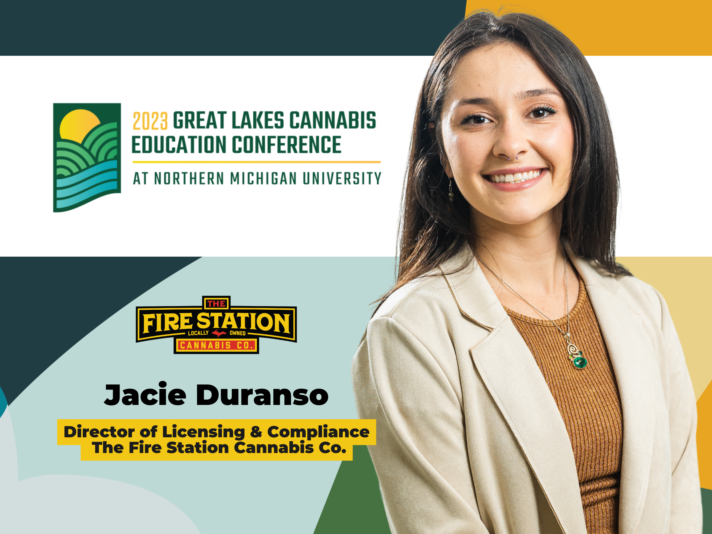 Jacie Duranso to speak at the 2023 Great Lakes Cannabis Education Conference at Northern Michigan University