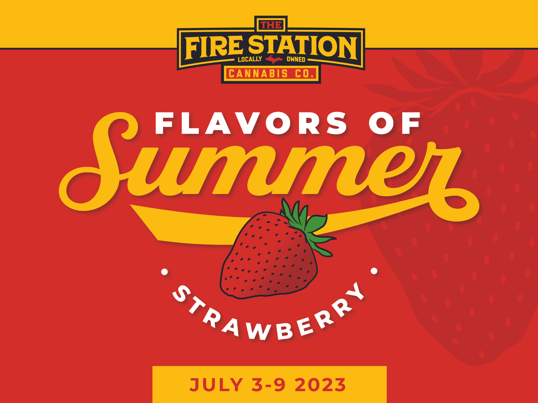 Shop strawberry in The Fire Station's Flavor of Summer sale on edibles.
