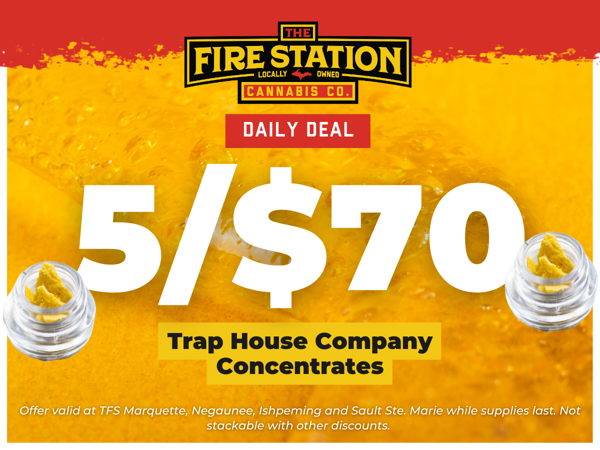 Offer valid at TFS Marquette, Negaunee, Ishpeming and Sault Ste. Marie while supplies last. Not stackable with other discounts.