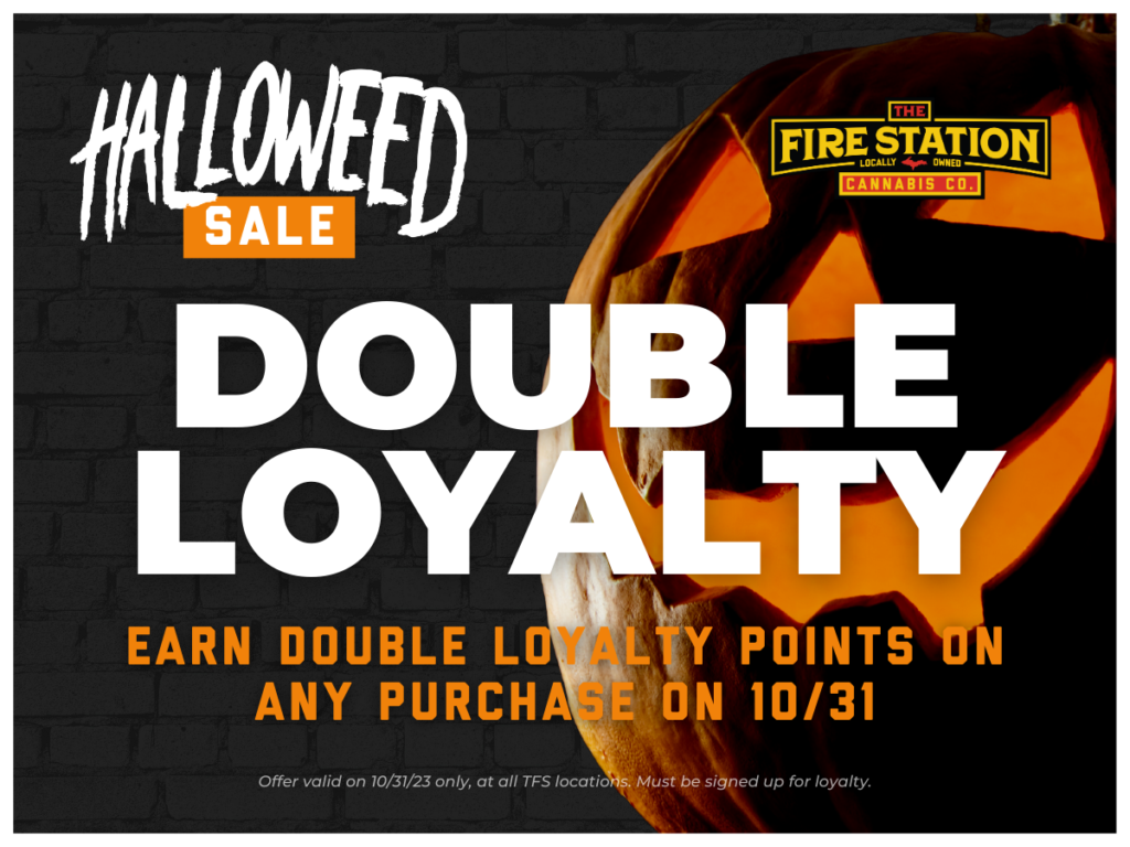 Offer valid on 10/31/23 only, at all TFS locations. Must be signed up for loyalty.