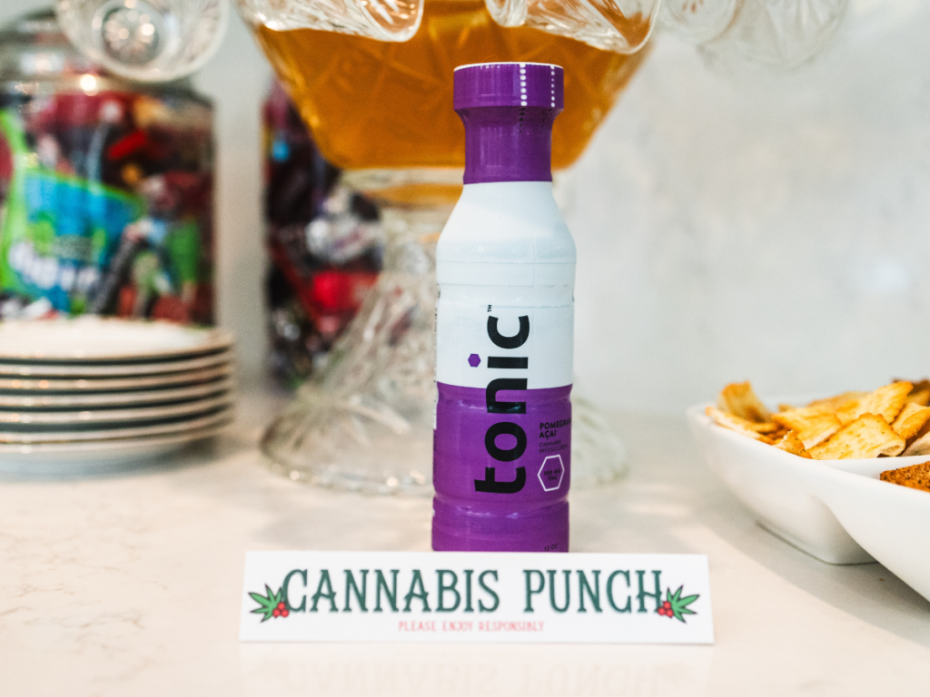 Cooking with cannabis: Pomegranate acai sparkler
