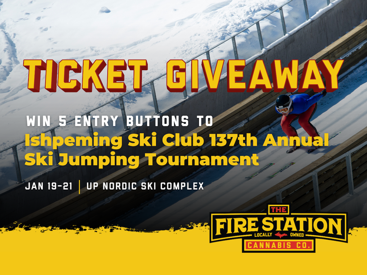 Ishpeming Ski Club 137th Annual Ski Jumping Tournament Sponsored by The Fire Station Cannabis Company