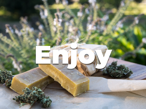 It's time to enjoy your homemade cannabutter!