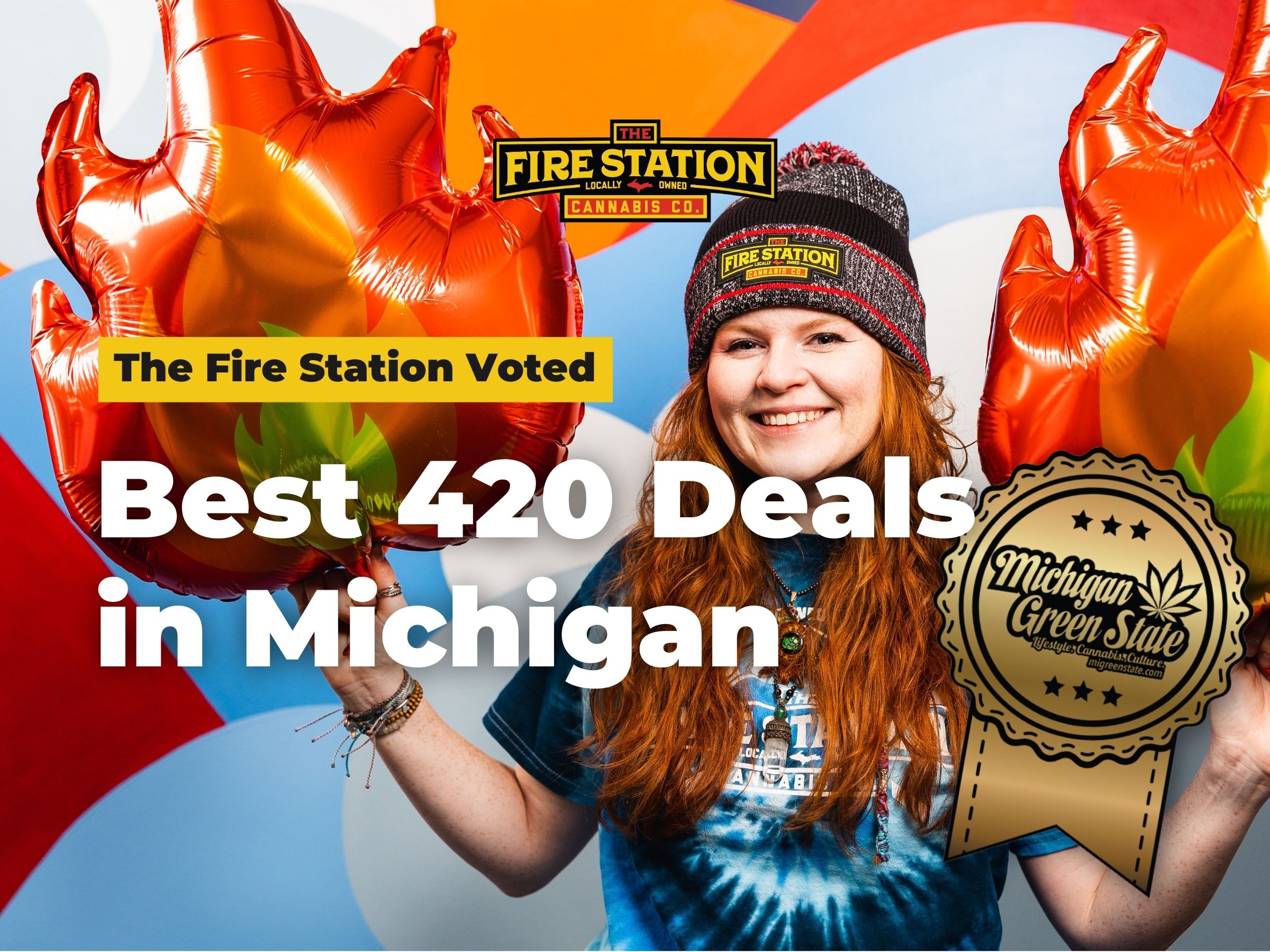 The Fire Station Cannabis Company was voted by fans ‘Best 420 Deals’ in Michigan in the 2022-23 Michigan Green State Reader’s Choice Awards.