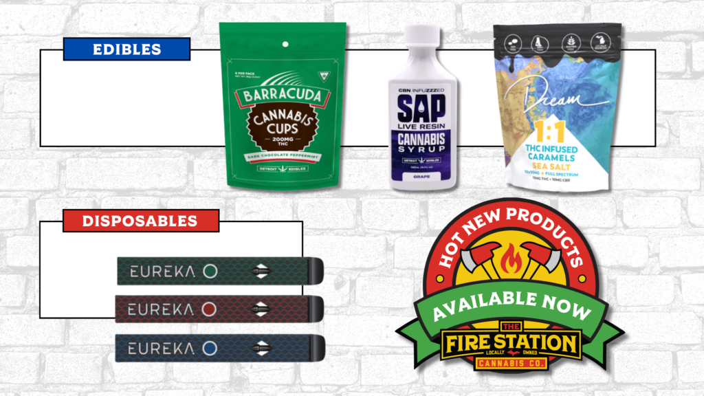 New products at The Fire Station Cannabis Company