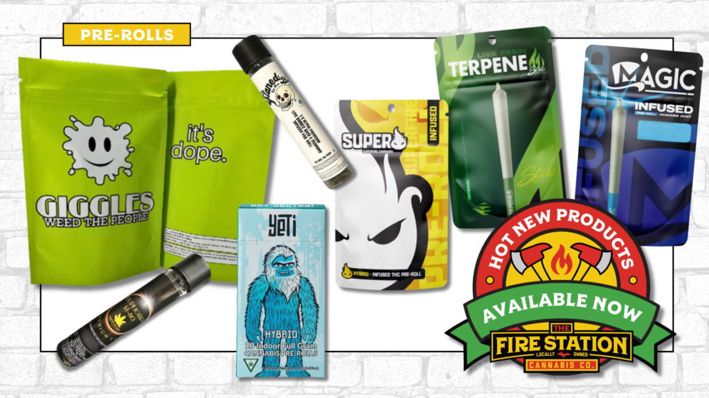 Check out new pre-rolls at The Fire Station Cannabis Company, a Michigan-based dispensary