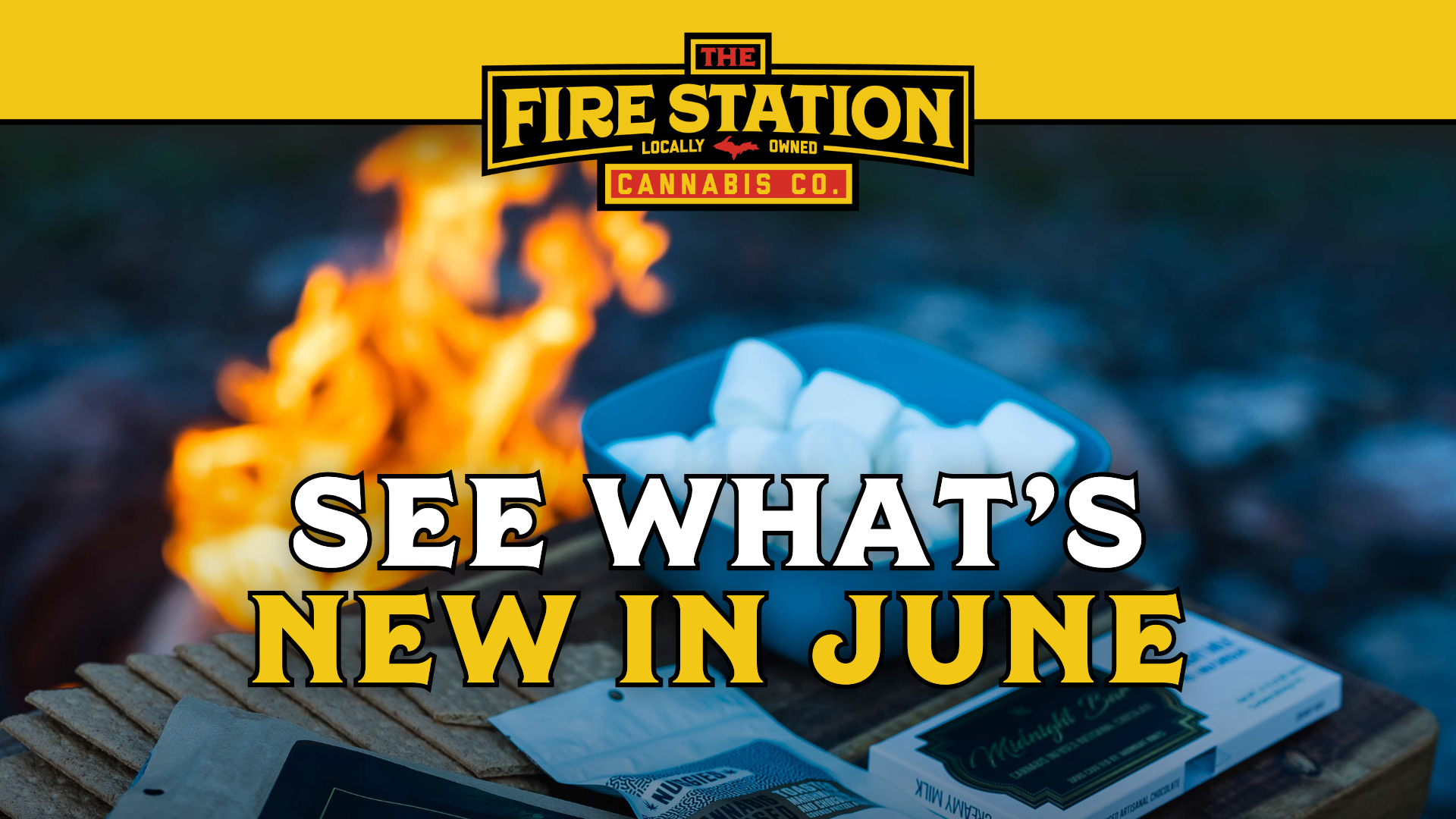 See what's new in June at The Fire Station Cannabis Company