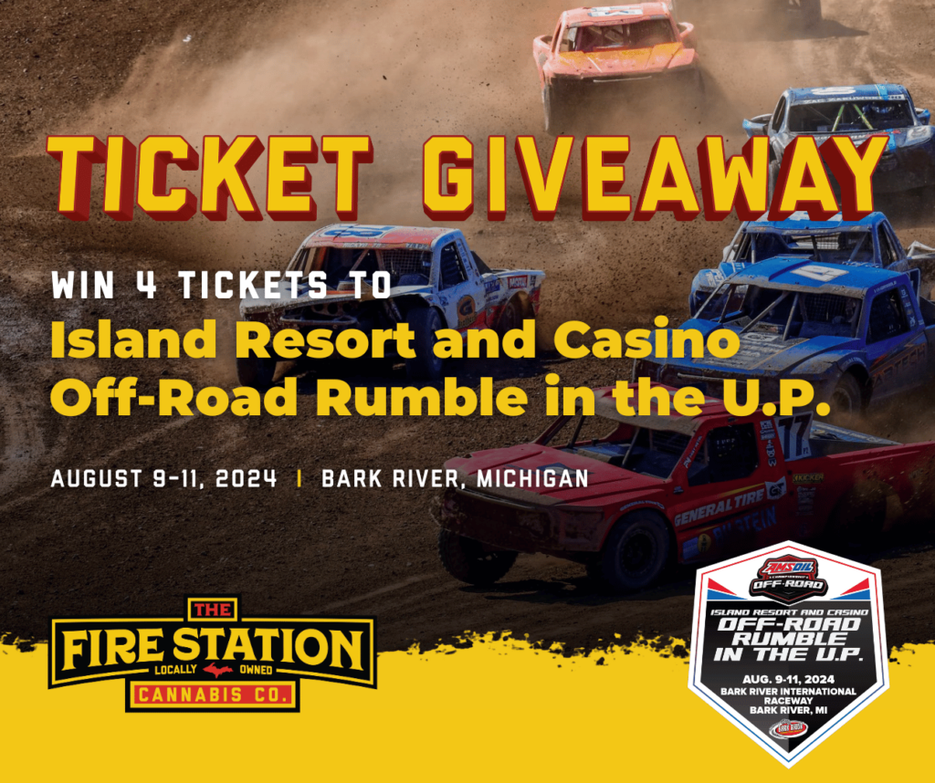 The Fire Station Cannabis Company is a proud sponsor of the Island Resort and Casino Off-Road Rumble in the U.P.