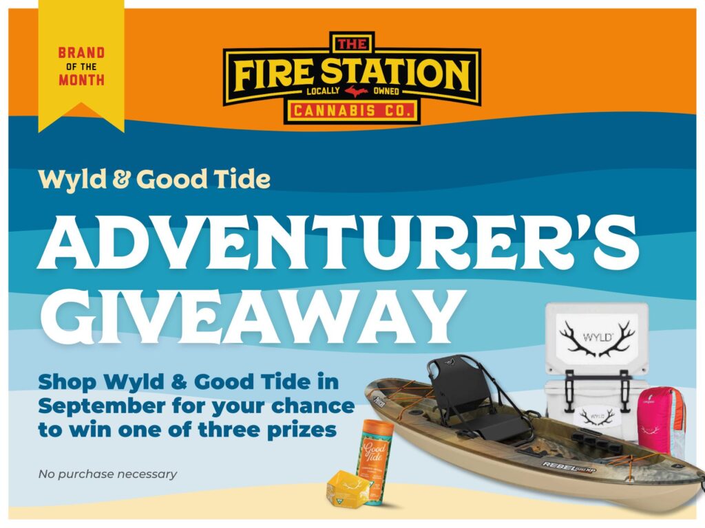 Shop Wyld & Good Tide in September for your chance to win one of three prizes