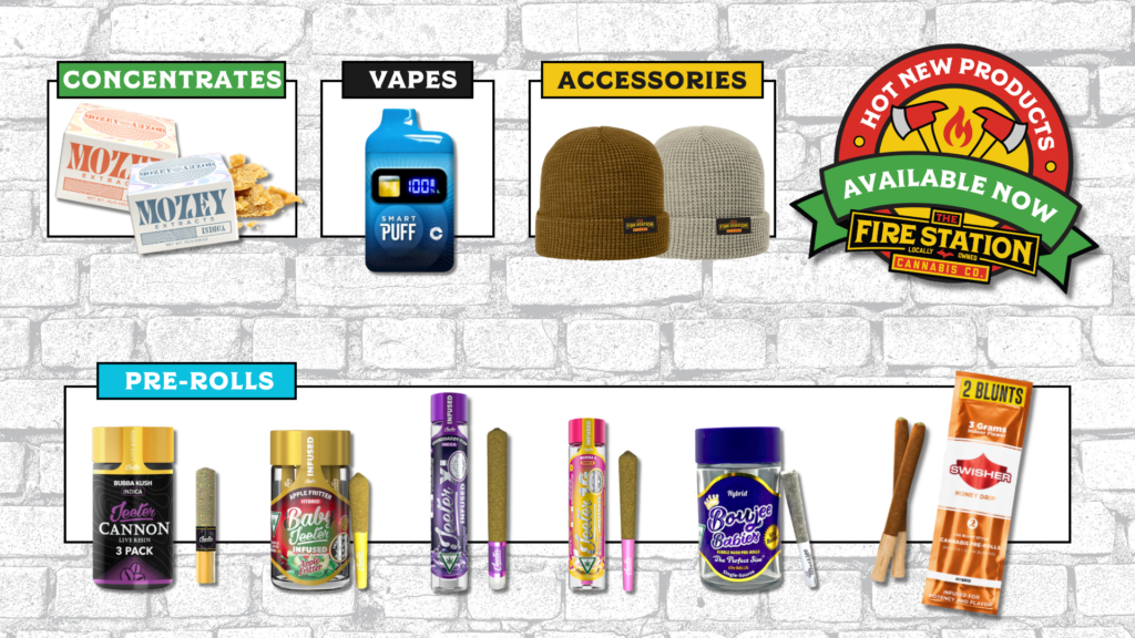 Check out new vaporizers, edibles and pre-rolls at The Fire Station Cannabis Company, a Michigan-based cannabis dispensary