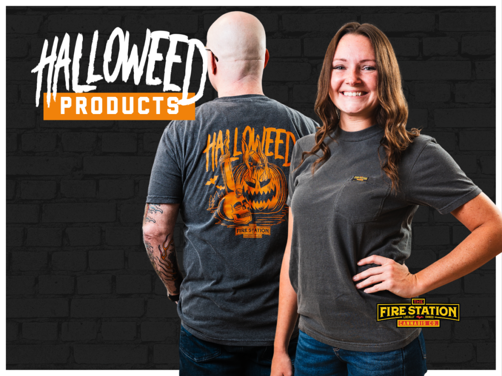 Shop our exclusive Halloweed merch while supplies last.