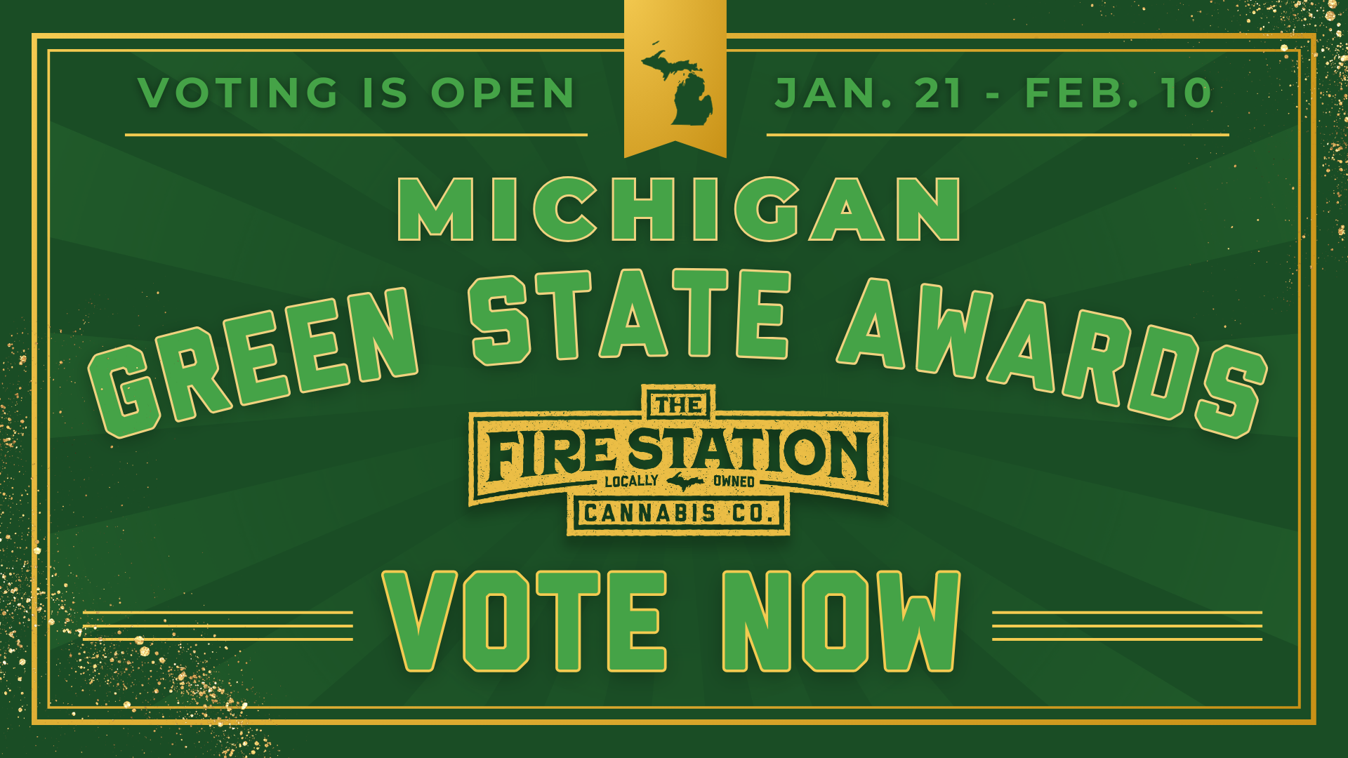 Vote for The Fire Station Cannabis Company in the Michigan Green State Awards