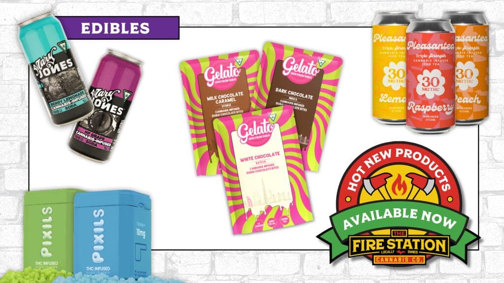 Check out new edibles at The Fire Station Cannabis Company, a Michigan-based cannabis dispensary