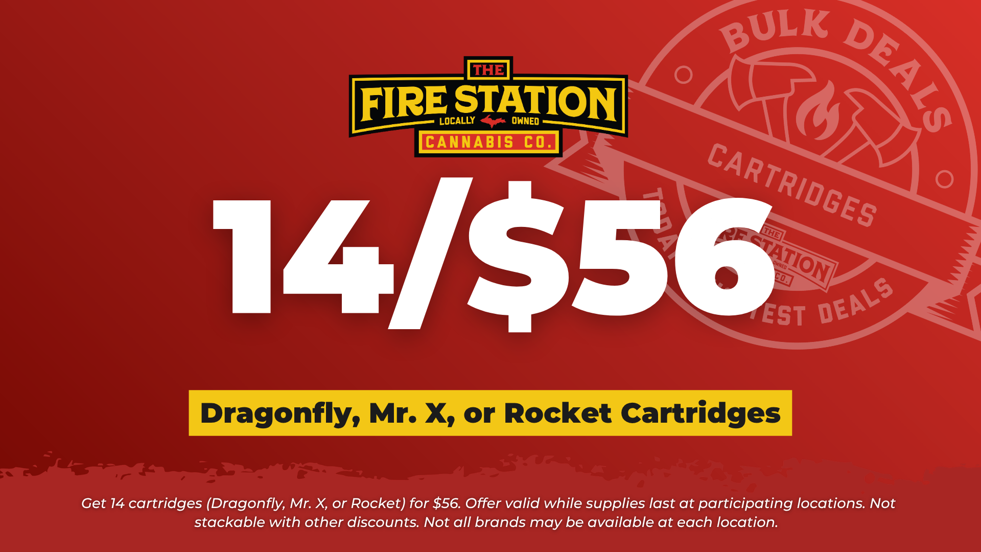 Bulk Deal – 14/$56 Cartridges