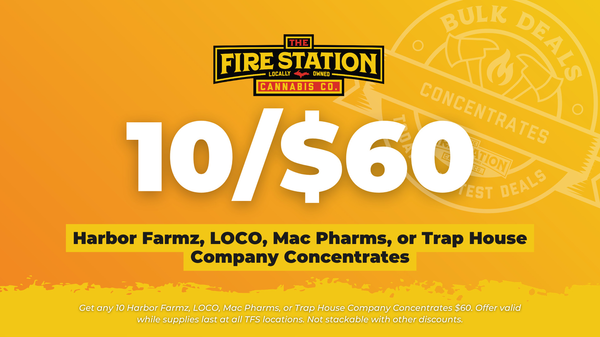 Bulk Deal – 10/$60 Concentrates