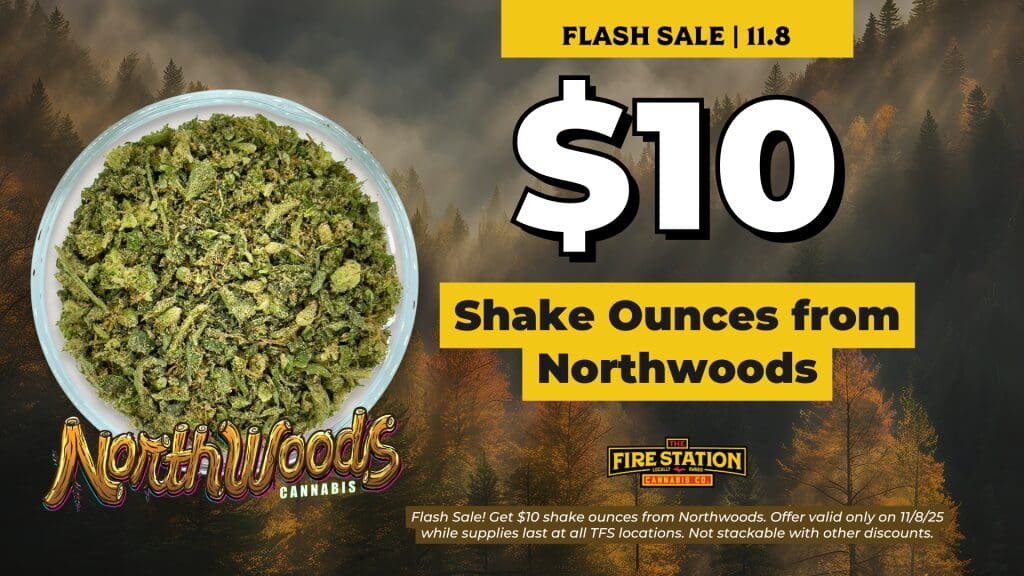 Flash Sale! Get $10 shake ounces from Northwoods. Offer valid only on 11/8/25 while supplies last at all TFS locations. Not stackable with other discounts.
