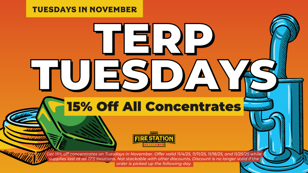 Get 15% off concentrates on Tuesdays in November. Offer valid 11/4/25, 11/11/25, 11/18/25, and 11/25/25 while supplies last at all TFS locations. Not stackable with other discounts. Discount is no longer valid if the order is picked up the following day.