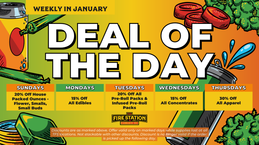 Discounts are as marked above. Offer valid only on marked days while supplies last at all TFS locations. Not stackable with other discounts. Discount is no longer valid if the order is picked up the following day.