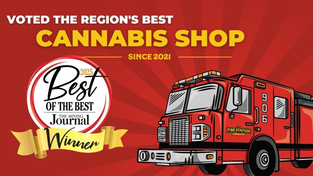The Fire Station Cannabis Company (TFS) is proud to announce its recognition as the #1 Cannabis Shop in Marquette County for the fifth consecutive year in The Mining Journal’s ‘Best of the Best’ Awards. This achievement highlights TFS’s unwavering commitment to providing exceptional service, quality products, and an unparalleled customer experience.
