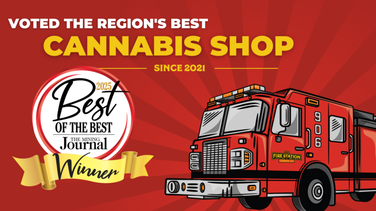 The Fire Station Cannabis Company (TFS) is proud to announce its recognition as the #1 Cannabis Shop in Marquette County for the fifth consecutive year in The Mining Journal’s ‘Best of the Best’ Awards. This achievement highlights TFS’s unwavering commitment to providing exceptional service, quality products, and an unparalleled customer experience.
