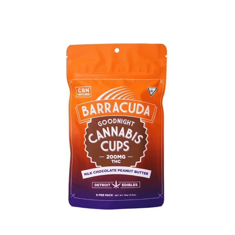 The delicious Belgian chocolate bite-sized cups filled with creamy peanut butter are now perfect for your bedtime routine. Infused with a potent 200mg THC and 50mg of CBN per pack, these mini treats are a dream!