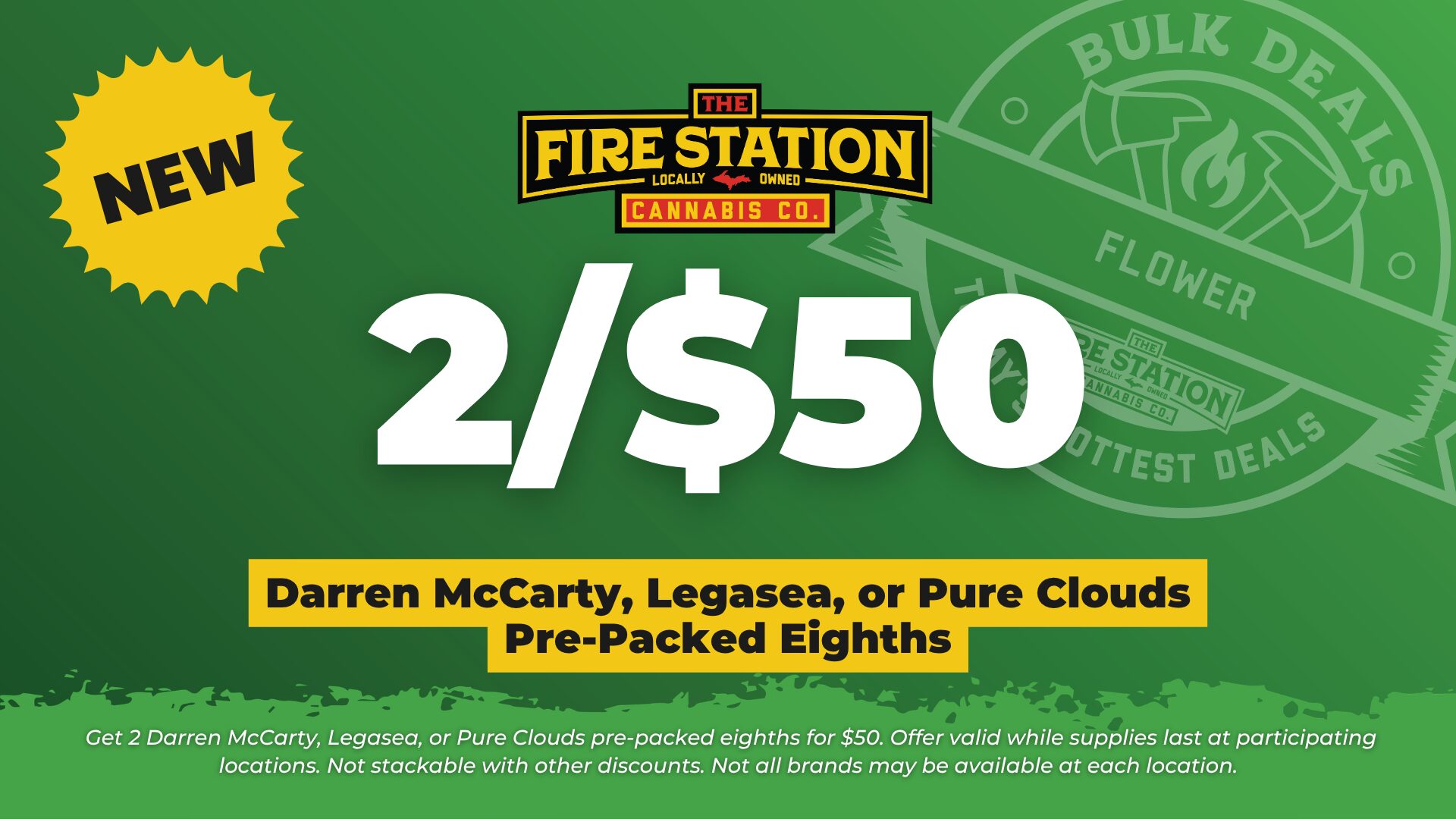 Bulk Deal – 2/$50 Pre-Packed Eighths