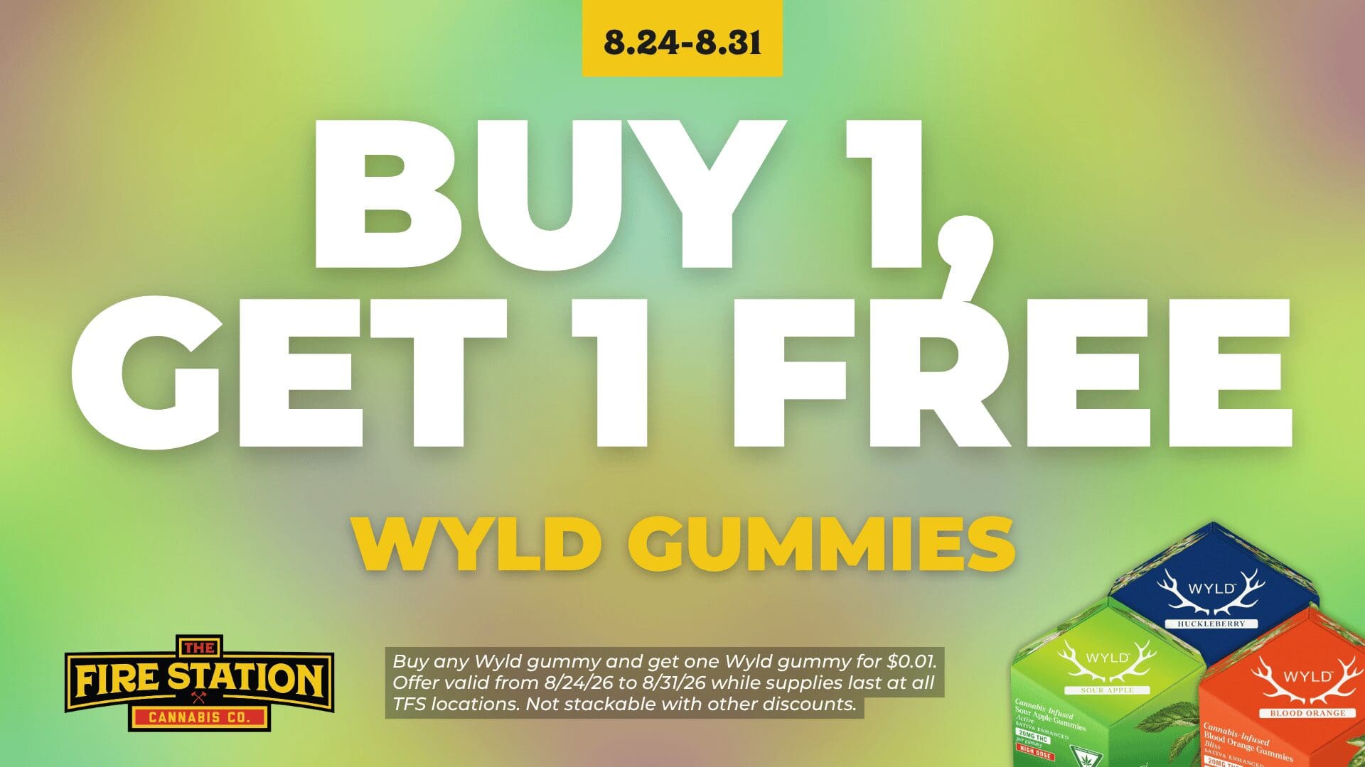Wyld August Deal – BOGO on Wyld