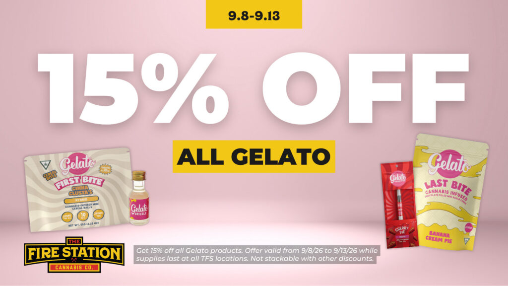 Get 15% off all Gelato products. Offer valid from 9/8/26 to 9/13/26 while supplies last at all TFS locations. Not stackable with other discounts.