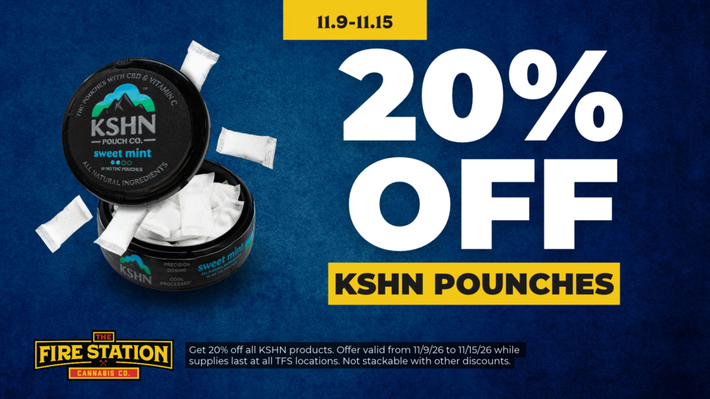 Get 20% off all KSHN products. Offer valid from 11/9/26 to 11/15/26 while supplies last at all TFS locations. Not stackable with other discounts.